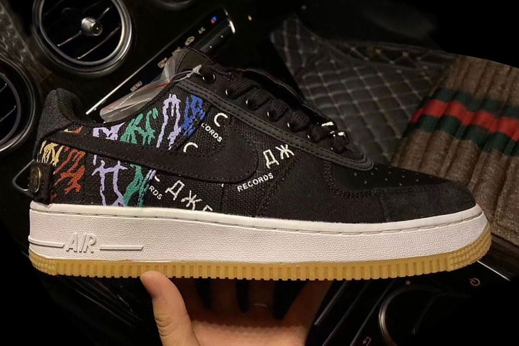 트래비스 스콧의 나이키 에어 포스 1 '캑터스 잭' 블랙, 콘셉트 디자인이다