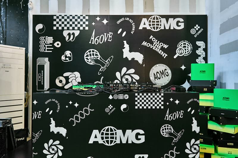 AOMG 'MOST WANTED' 팝업, 사미먼 도미닉, 어글리덕, 박재범