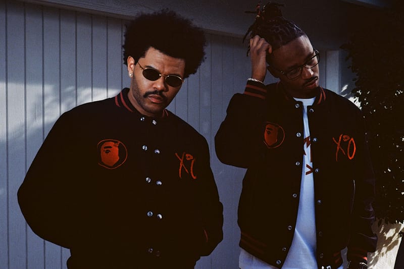 더 위켄드 x 베이프 캡슐 컬렉션 룩북 및 발매 정보