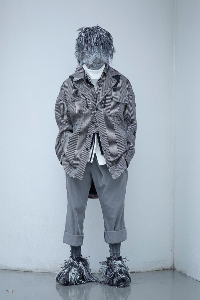 불규칙한 질감의 향연, 블랙멀 2020 가을, 겨울 컬렉션 룩북