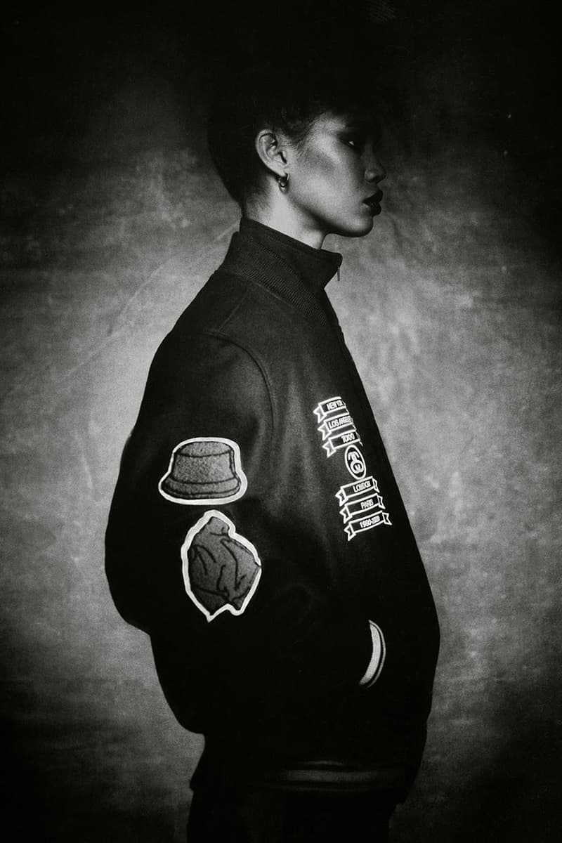 꼼데가르송의 CDG x 스투시 탄생 40주년 기념 협업 바시티 재킷 발매 정보 및 이미지