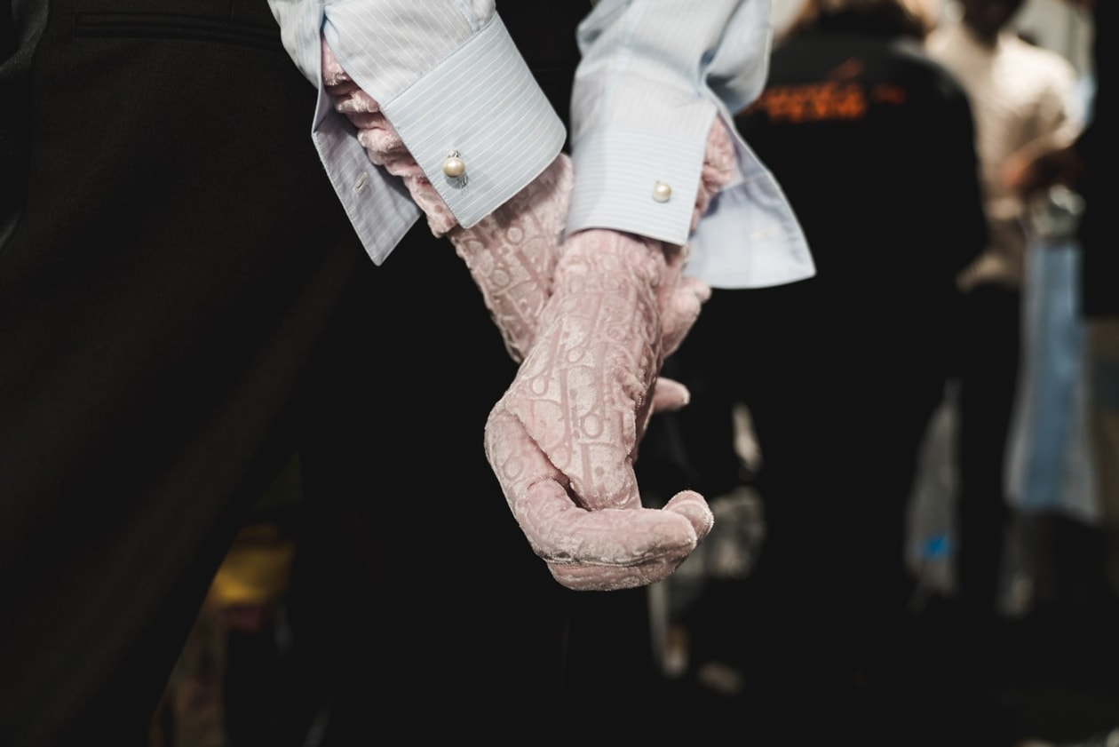 주디 블레임에 대한 헌사, 킴 존스의 디올 2020 가을, 겨울 컬렉션 & 백스테이지