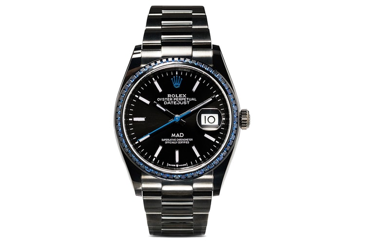 매드 파리의 손길로 새롭게 채색된 롤렉스 데이저스트 36 '올블랙'