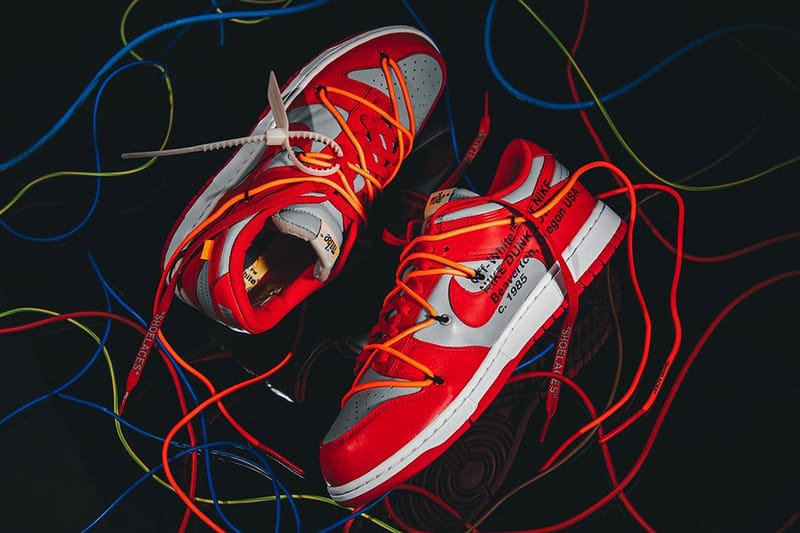 오프 화이트 x 나이키 덩크 로우 3종 국내 재발매 정보