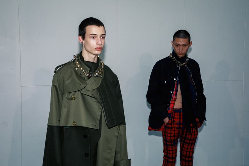 사카이 x 나이키 협업 페가수스 베이퍼와플 공개된, 2020 가을, 겨울 컬렉션 백스테이지, 파리 패션위크