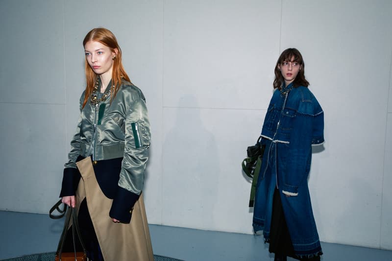 사카이 x 나이키 협업 페가수스 베이퍼와플 공개된, 2020 가을, 겨울 컬렉션 백스테이지, 파리 패션위크