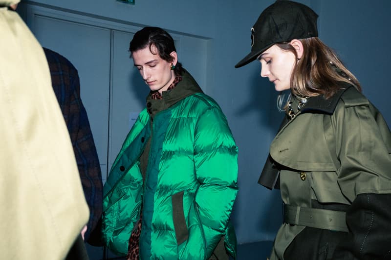 사카이 x 나이키 협업 페가수스 베이퍼와플 공개된, 2020 가을, 겨울 컬렉션 백스테이지, 파리 패션위크