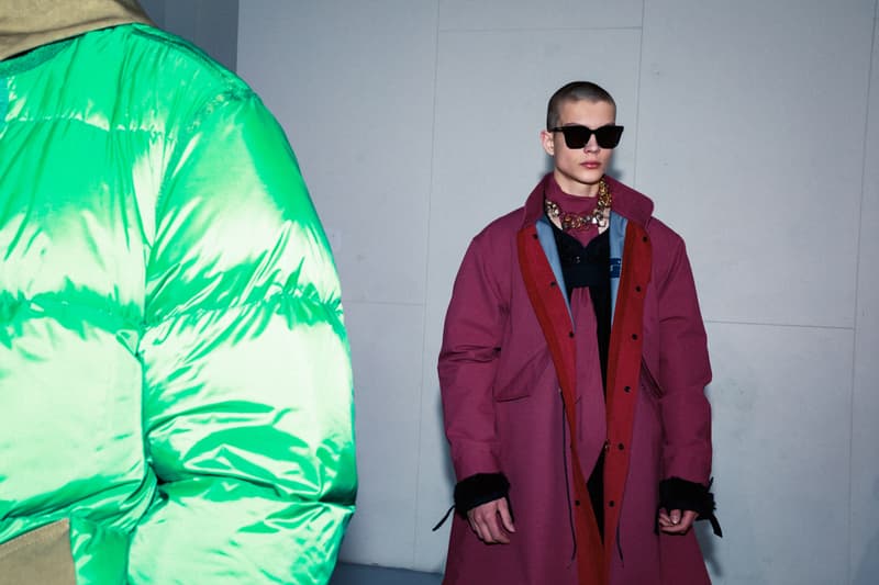 사카이 x 나이키 협업 페가수스 베이퍼와플 공개된, 2020 가을, 겨울 컬렉션 백스테이지, 파리 패션위크