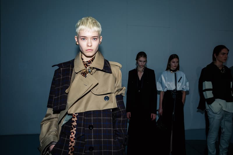 사카이 x 나이키 협업 페가수스 베이퍼와플 공개된, 2020 가을, 겨울 컬렉션 백스테이지, 파리 패션위크