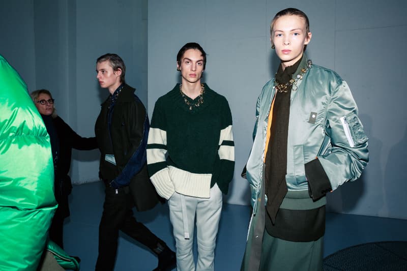 사카이 x 나이키 협업 페가수스 베이퍼와플 공개된, 2020 가을, 겨울 컬렉션 백스테이지, 파리 패션위크