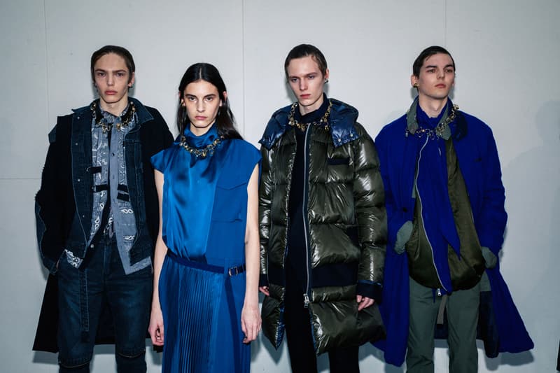 사카이 x 나이키 협업 페가수스 베이퍼와플 공개된, 2020 가을, 겨울 컬렉션 백스테이지, 파리 패션위크