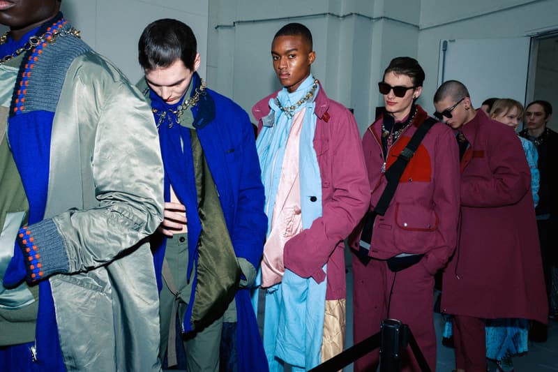 사카이 x 나이키 협업 페가수스 베이퍼와플 공개된, 2020 가을, 겨울 컬렉션 백스테이지, 파리 패션위크