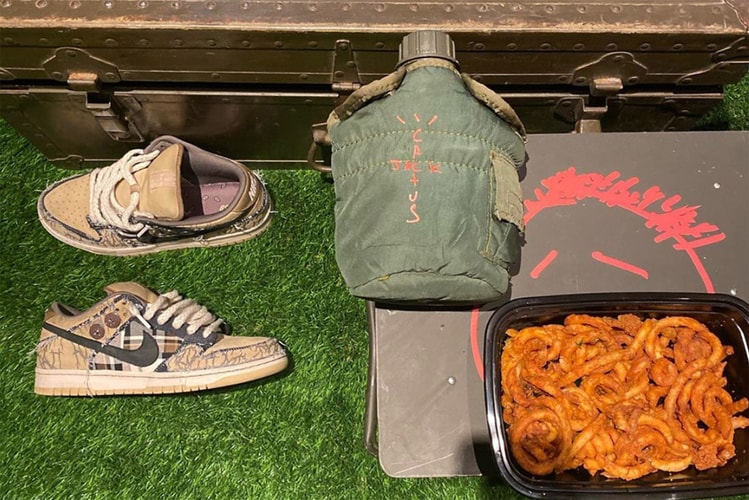 트래비스 스콧, 인스타그램을 통해 나이키 협업 덩크 공개