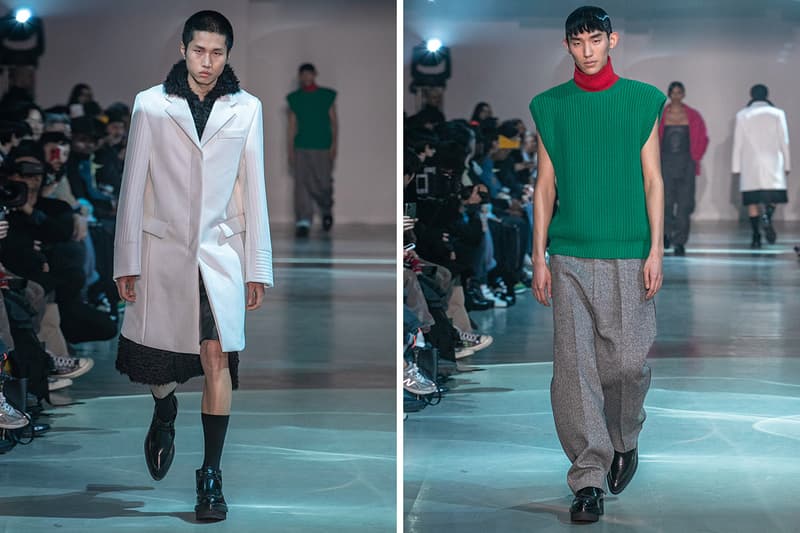 레어마켓의 WE11DONE 첫 번째 파리 패션위크 쇼, 2020 가을, 겨울 컬렉션