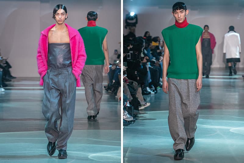 레어마켓의 WE11DONE 첫 번째 파리 패션위크 쇼, 2020 가을, 겨울 컬렉션