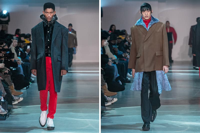 레어마켓의 WE11DONE 첫 번째 파리 패션위크 쇼, 2020 가을, 겨울 컬렉션