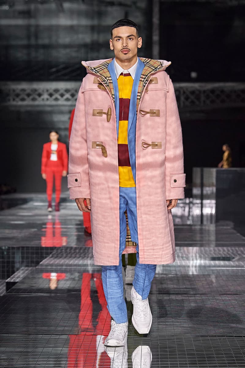 버버리 2020 가을, 겨울 컬렉션, 리카르도 티시, 런던 패션위크