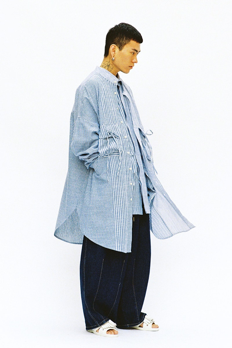 아조바이아조 2020 SS 컬렉션 룩북, 오버사이즈 데님, 셔츠