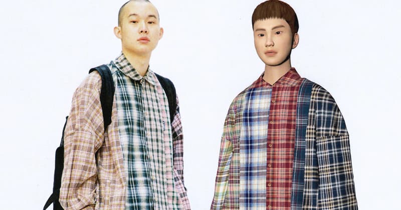 아조바이아조 2020 SS 컬렉션 룩북, 오버사이즈 데님, 셔츠