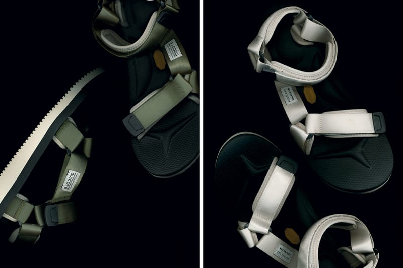 A.P.C.와 함께 제작한 수이코크 샌들 '데파-V2' 2종