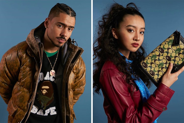 마일로와 함께한 베이프와 코치의 협업, 미리보기