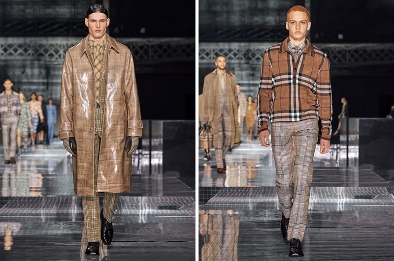 리카르도 티시의 향수가 담긴, 버버리 2020 FW 컬렉션