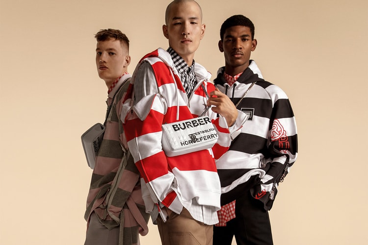 베이지 컬러로 뒤덮인 버버리 2020 봄, 여름 캠페인 룩북 공개