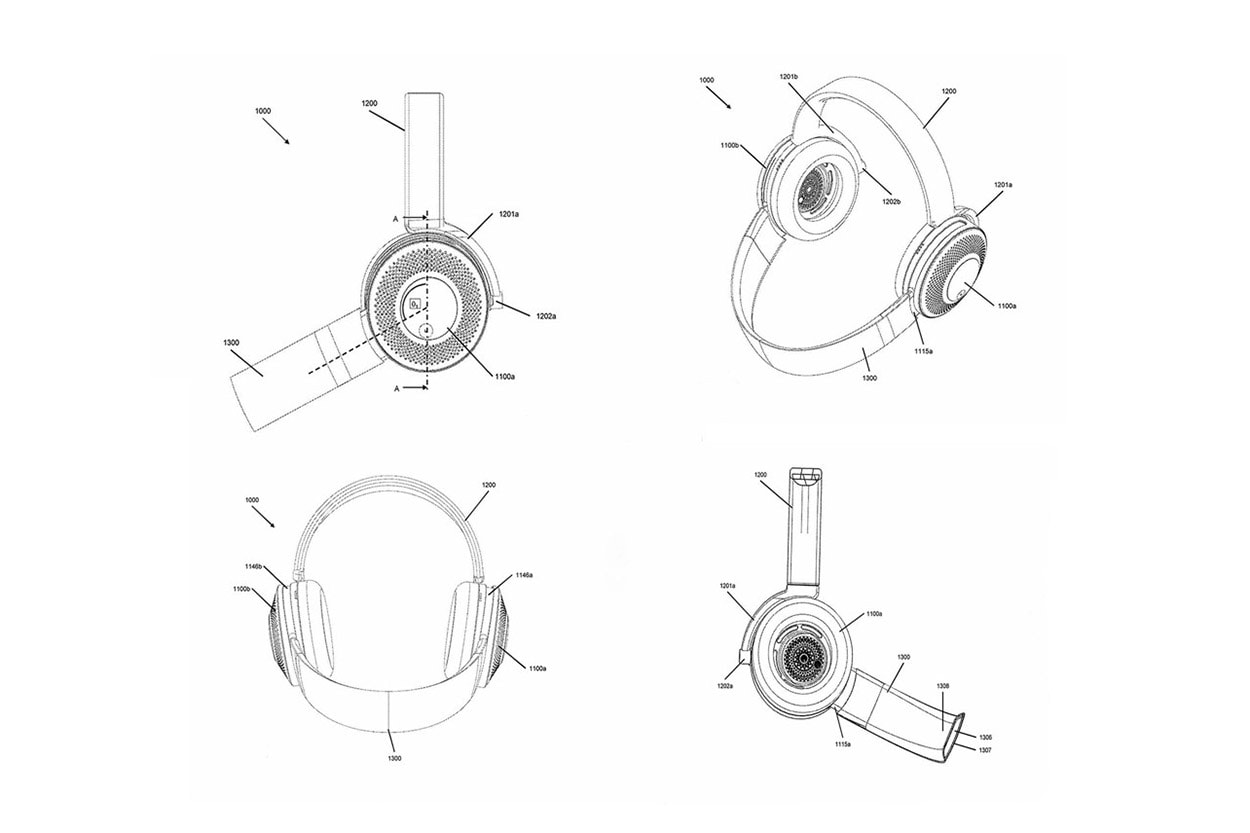 출시 임박? 다이슨, 공기 청정 기능 탑재한 헤드폰 특허 출원