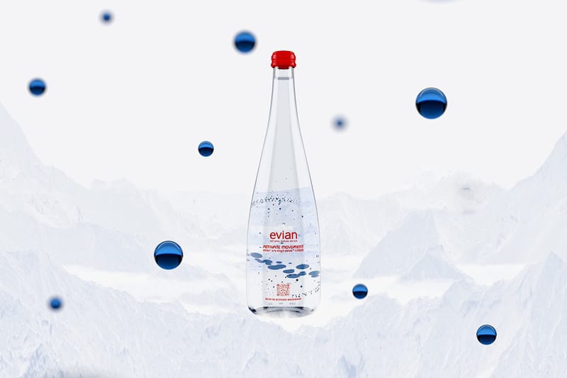 버질 아블로와 에비앙의 새 협업 보틀, ‘액티베이트 무브먼트’