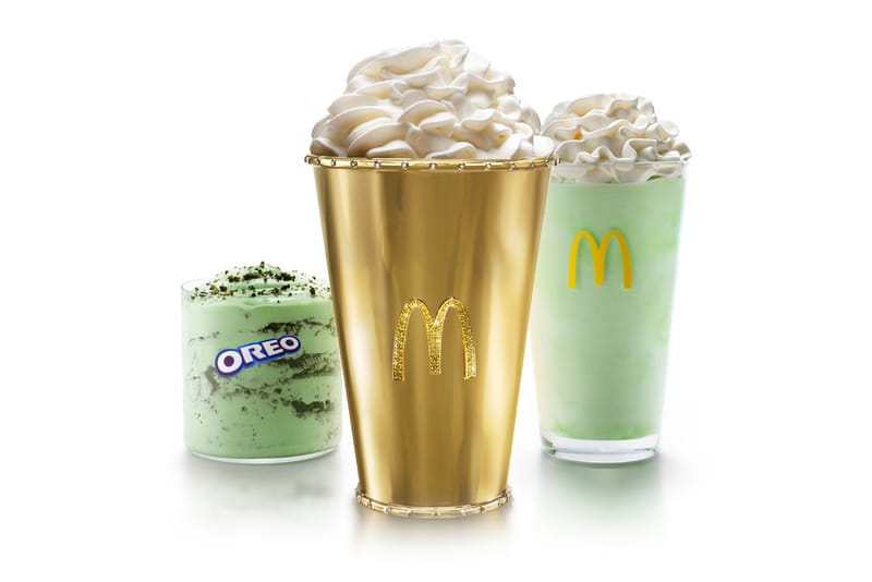 맥도날드가 무려 1억2천만 원짜리 민트맛 '샴록 쉐이크'를 공개했다