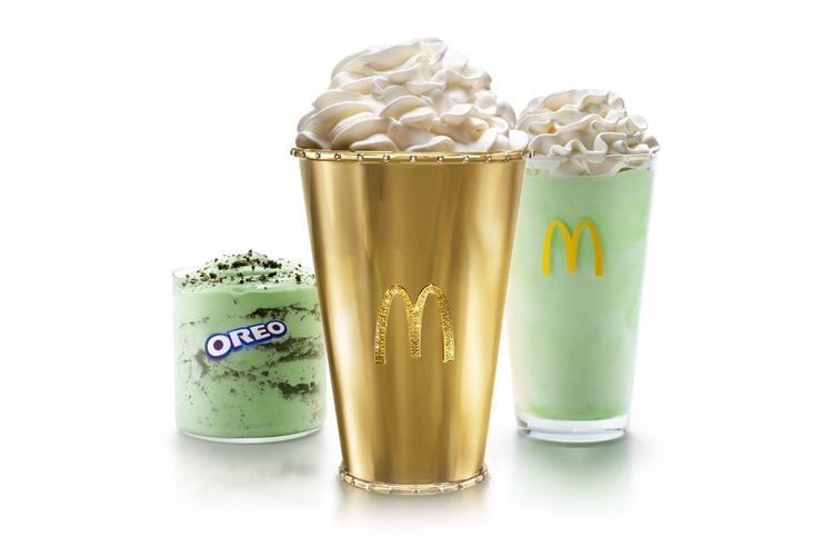 맥도날드가 무려 1억2천만 원짜리 민트맛 '샴록 쉐이크'를 공개했다