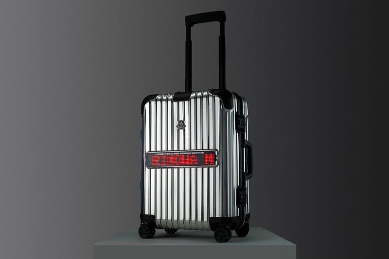 몽클레르 지니어스와 리모와의 최첨단 협업 슈트케이스 ‘REFLECTION’