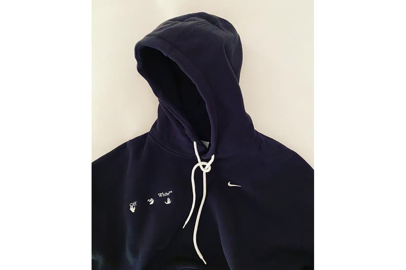 버질 아블로, 오프 화이트 x 나이키 콜라보 로고 후디 공개, 인스타그램