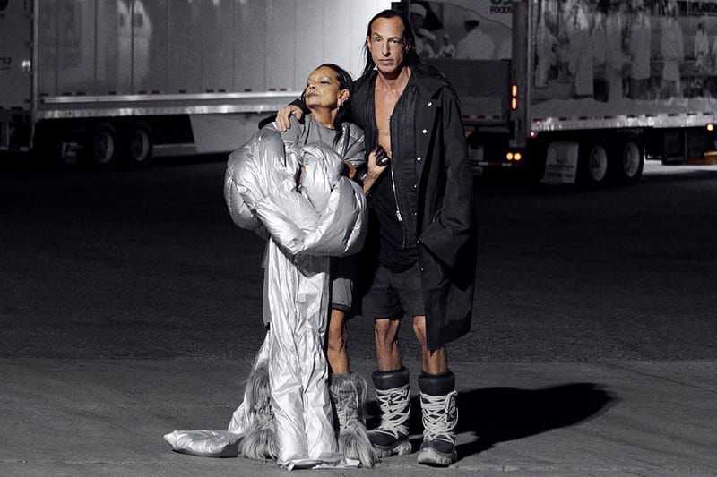 몽클레르가 릭 오웬스와의 협업 스키웨어 출시를 예고했다