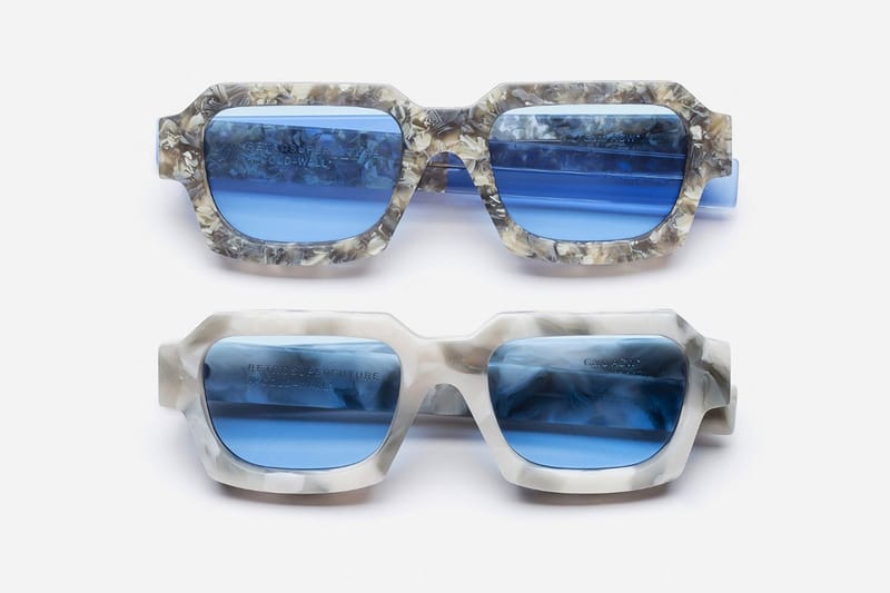 돌을 깎은 듯한 프레임, 어 콜드 월 x 레트로슈퍼퓨처 아이웨어 2종 출시