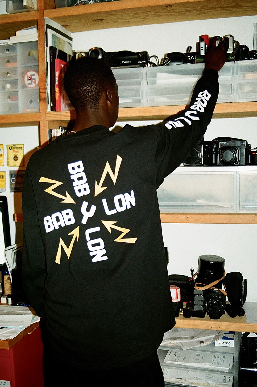 바빌론 LA 2020 봄 컬렉션, 두 번째 드롭 룩북 공개 후디 및 티셔츠