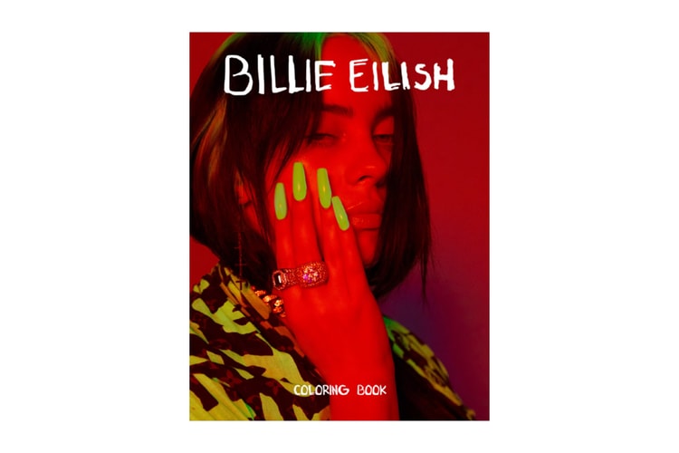 ‘집콕’을 위한 빌리 아일리시의 유니세프 기부용 컬러링 북, 구매 좌표