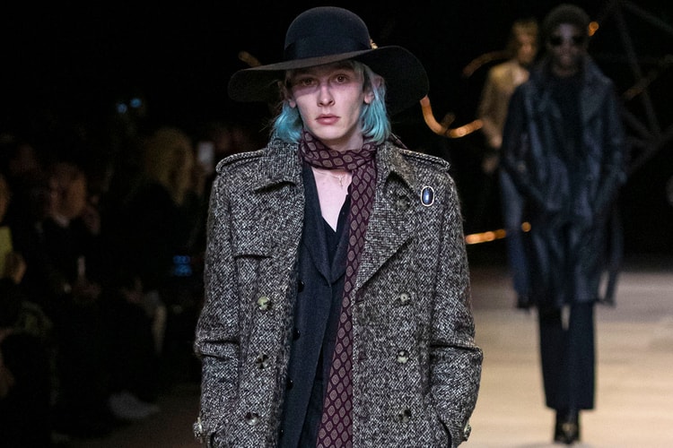 진귀한 보석을 휘감은, 셀린 2020 FW 컬렉션 런웨이 현장