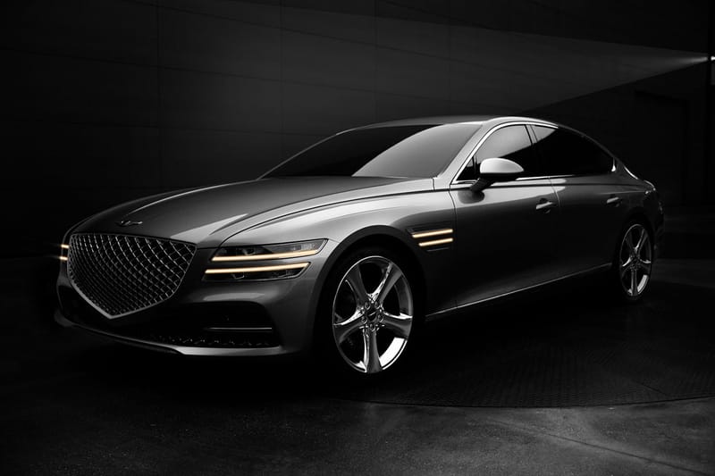 역동성과 우아함, 제네시스 G80 풀체인지 3세대 이미지 공개