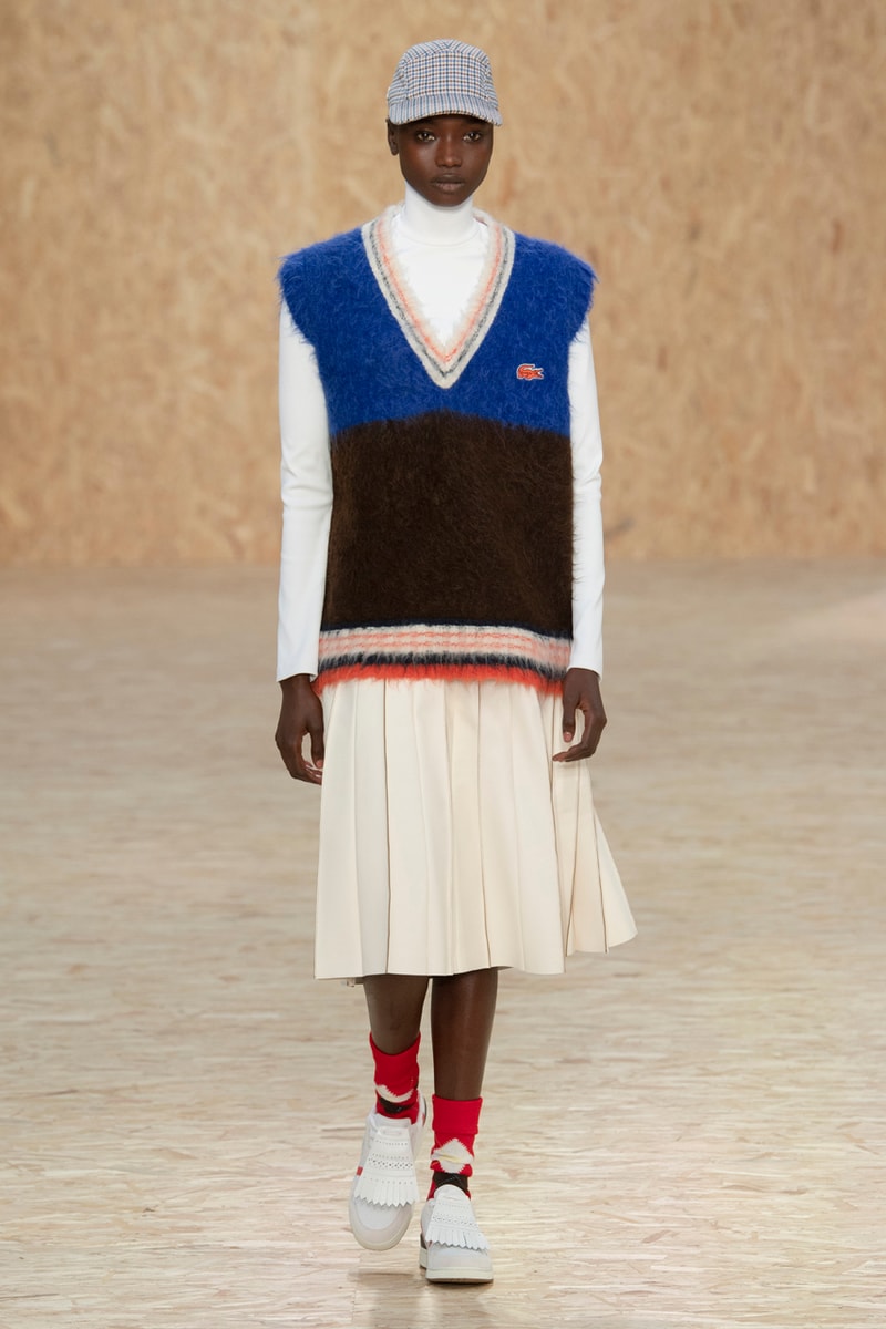 라코스테 FW 2020 런웨이 컬렉션, 테니스웨어, 프렌치 헤리티지, 라코스테 폴로셔츠, 라코스테 청키 니트, 