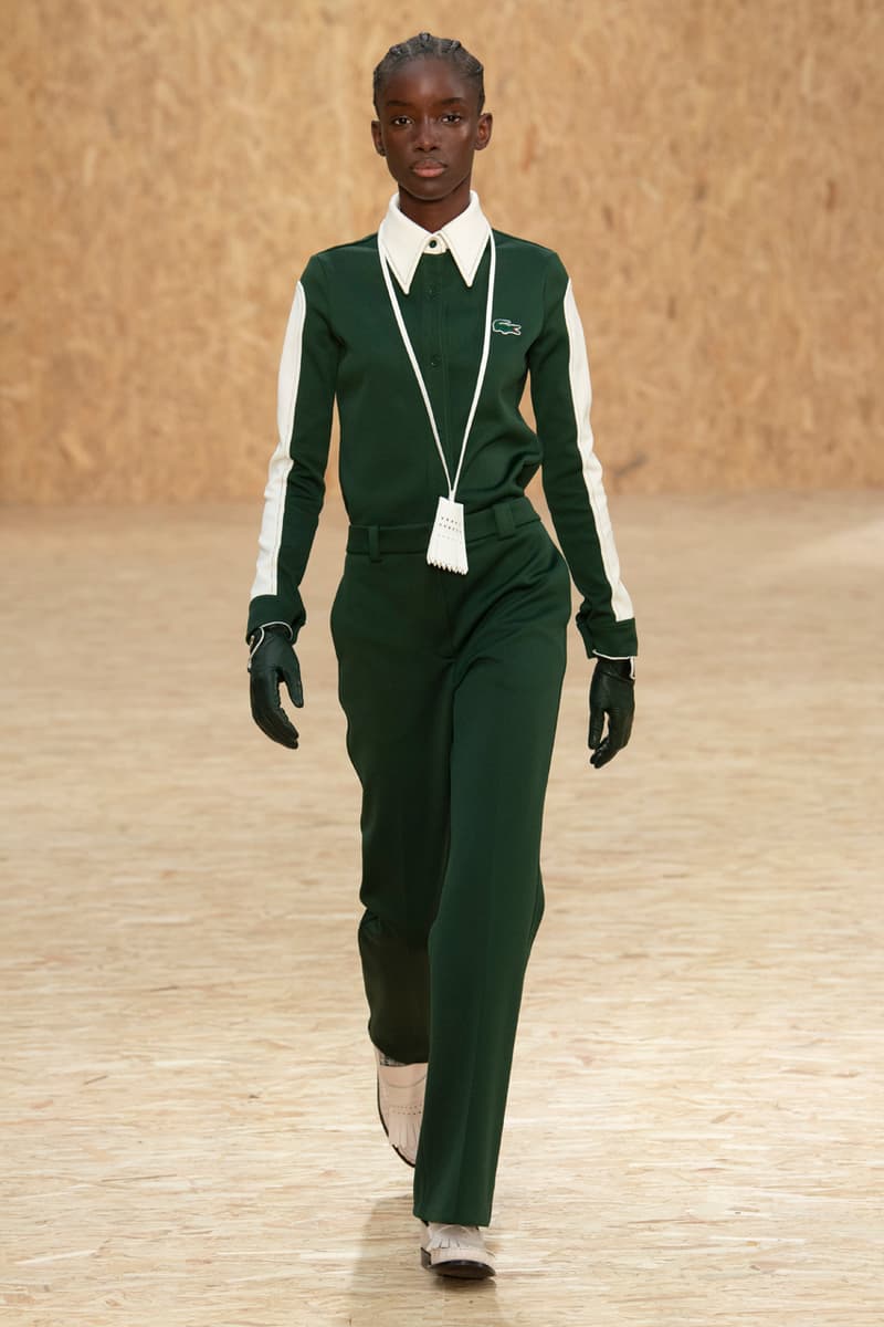라코스테 FW 2020 런웨이 컬렉션, 테니스웨어, 프렌치 헤리티지, 라코스테 폴로셔츠, 라코스테 청키 니트,