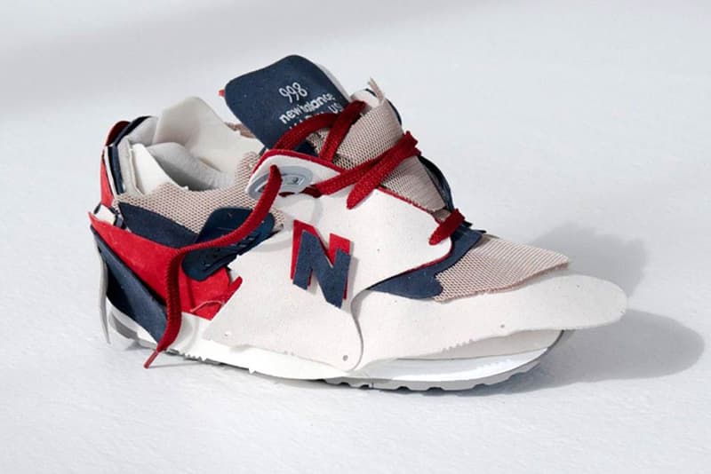 뉴발란스, 남은 신발 재료를 모아 만든 한정판 스니커 ‘Made in US 998 Limited’ 공개, 애브조브 미드솔