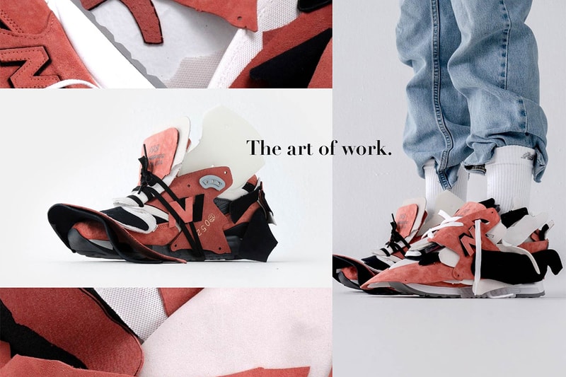 뉴발란스, 남은 신발 재료를 모아 만든 한정판 스니커 ‘Made in US 998 Limited’ 공개, 애브조브 미드솔