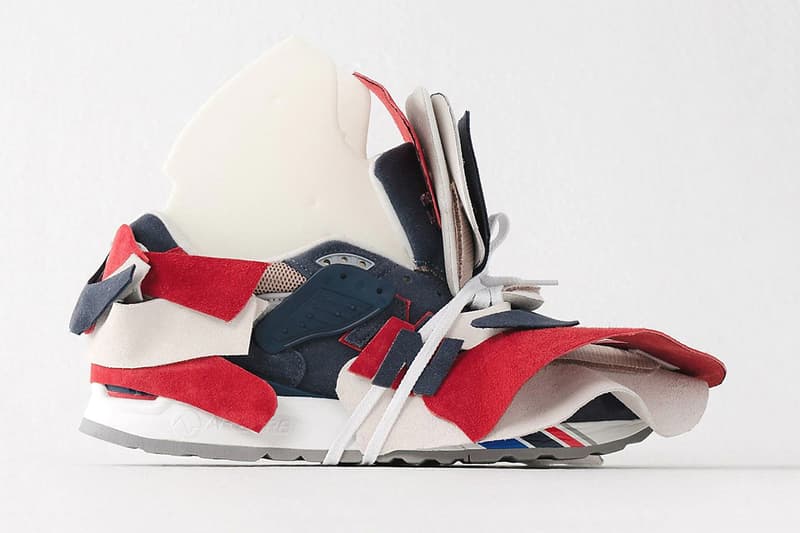 뉴발란스, 남은 신발 재료를 모아 만든 한정판 스니커 ‘Made in US 998 Limited’ 공개, 애브조브 미드솔
