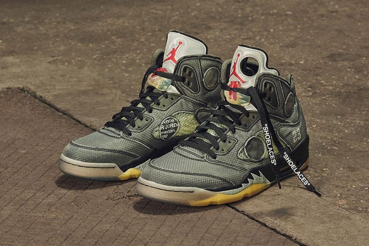 오프 화이트 x 에어 조던 5 국내 재발매 정보