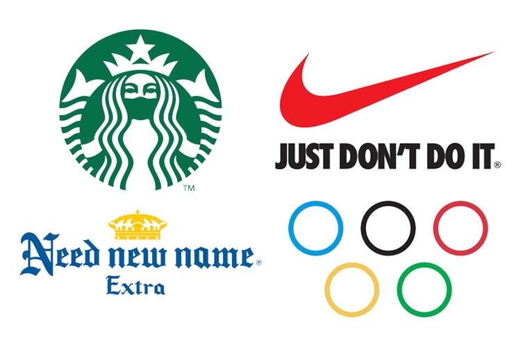 코로나19 확산 방지, 각종 브랜드의 '사회적 거리 두기' 패러디 로고