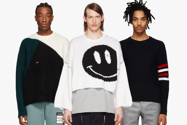 폴로 랄프 로렌부터 라프 시몬스까지, 그래픽과 패턴이 돋보이는 스웨터 10