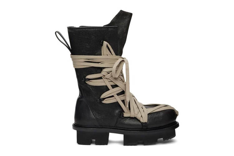 릭 오웬스, 네 종류의 메가투스 부츠 출시 및 구매 좌표