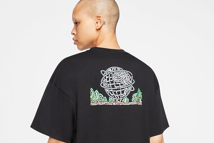 점과 선으로 표현한, 윤협 작가와 나이키 SB의 협업 티셔츠