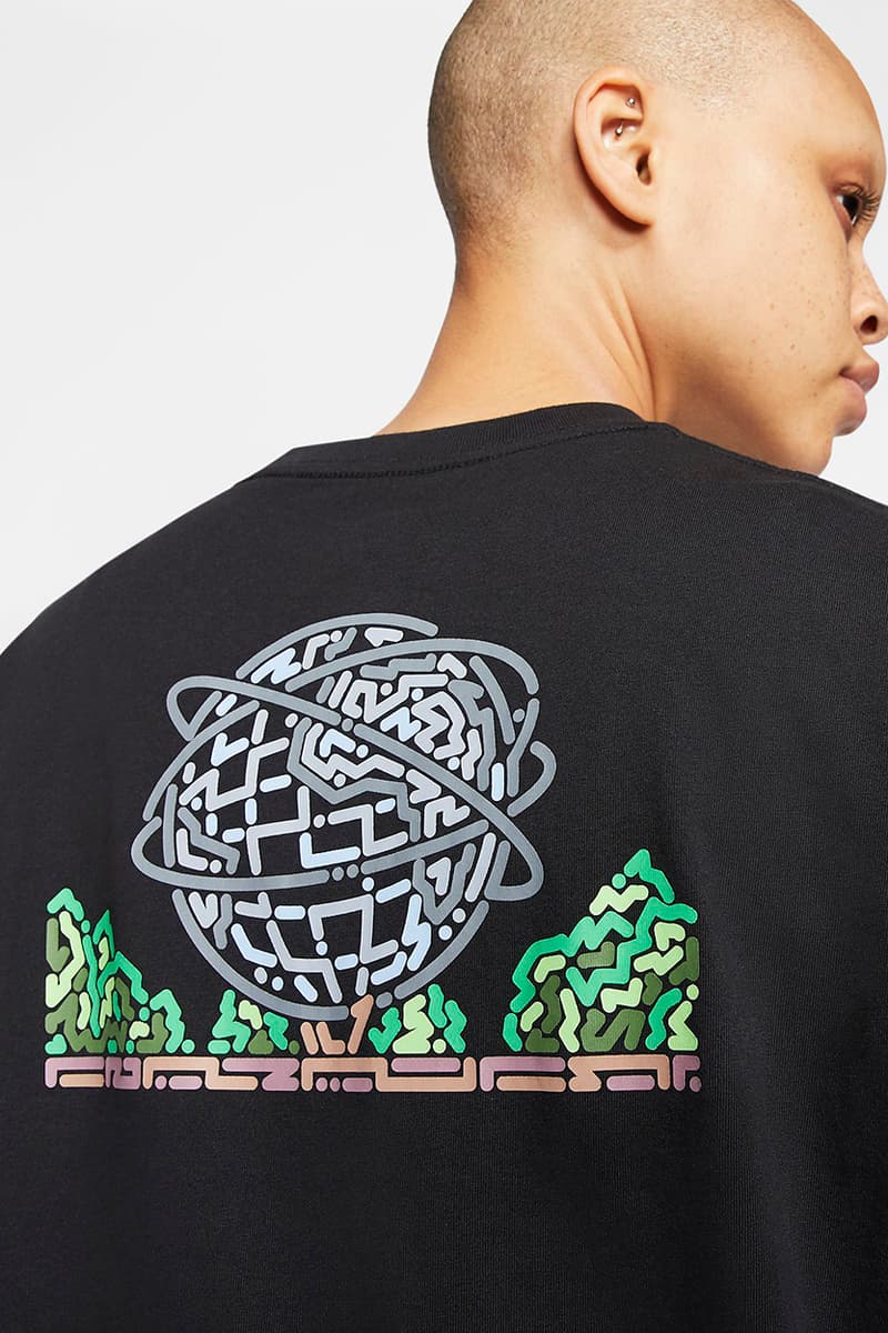 뉴욕 퀸즈 공원을 모티프로 한, 윤협 작가와 나이키 SB의 협업 티셔츠